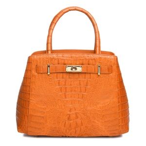Pre-Order D'MOM Dama lady noble Crocodile handbag!